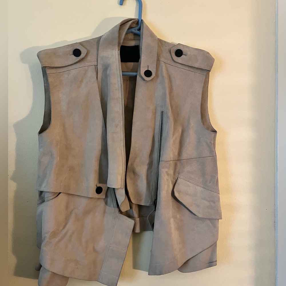 Alexander wang suede vest